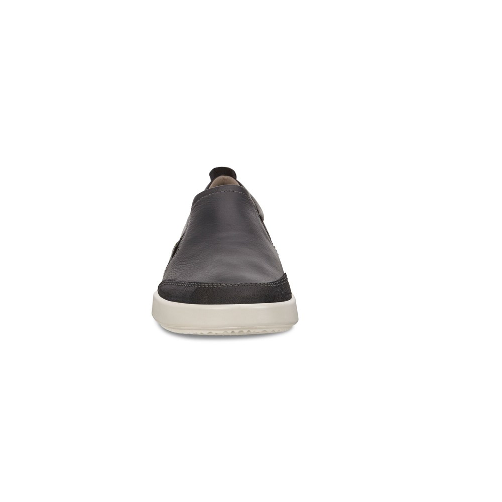 Slip On Hombre - ECCO Collin 2.0 Sneakers - Negros - DGE096842